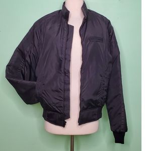 Harley Davidson Unisex Black Nylon Racing Jacket